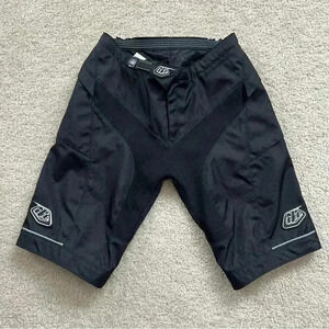 Troy Lee Designs Ruckus Volt Black Padded Mountain Biking Shorts Women Sz L 7/8